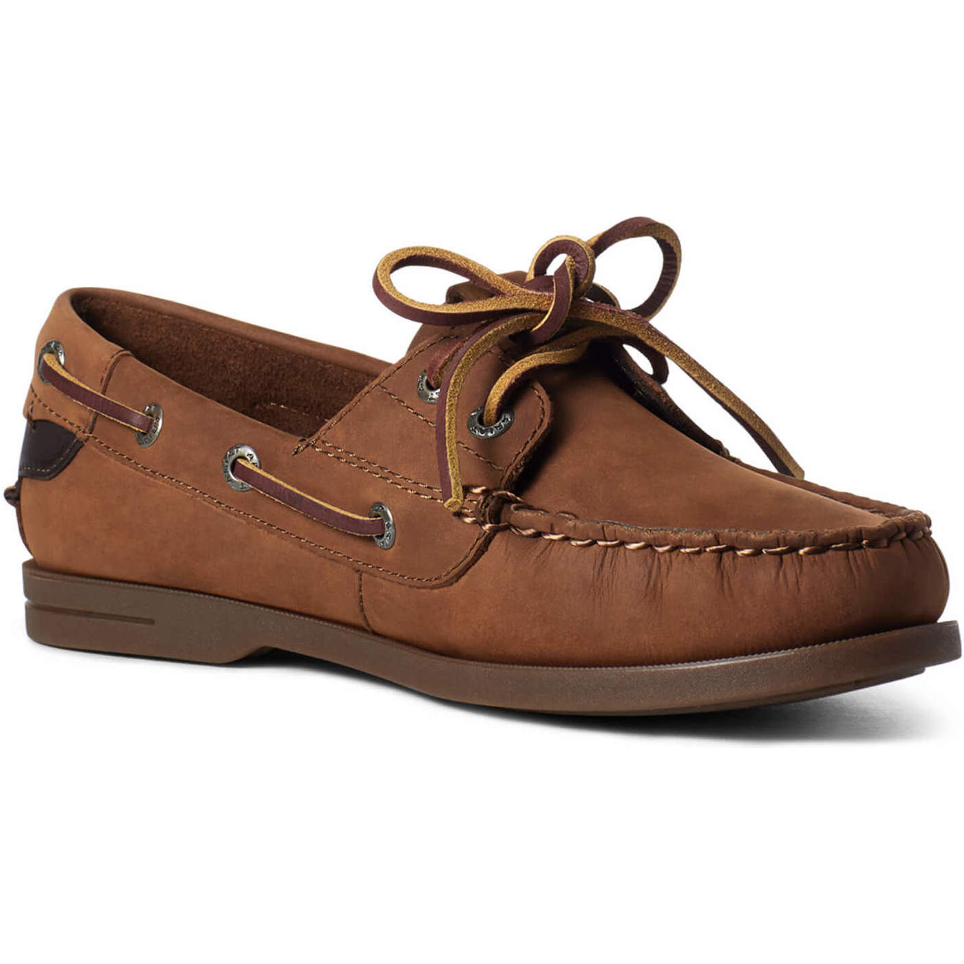 2025 Ariat Womens Antigua Boat Shoe 10035868 - Walnut